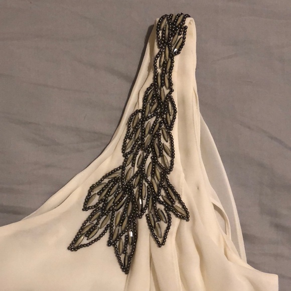 GUESS one shoulder beaded top - Picture 3 of 5